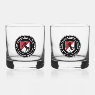 Verre À Whisky 11e bataillon blindée de la Cavalerie blindée Fuld