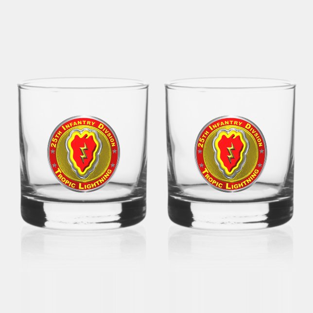 Verre À Whisky 25e division d'infanterie (Recto)