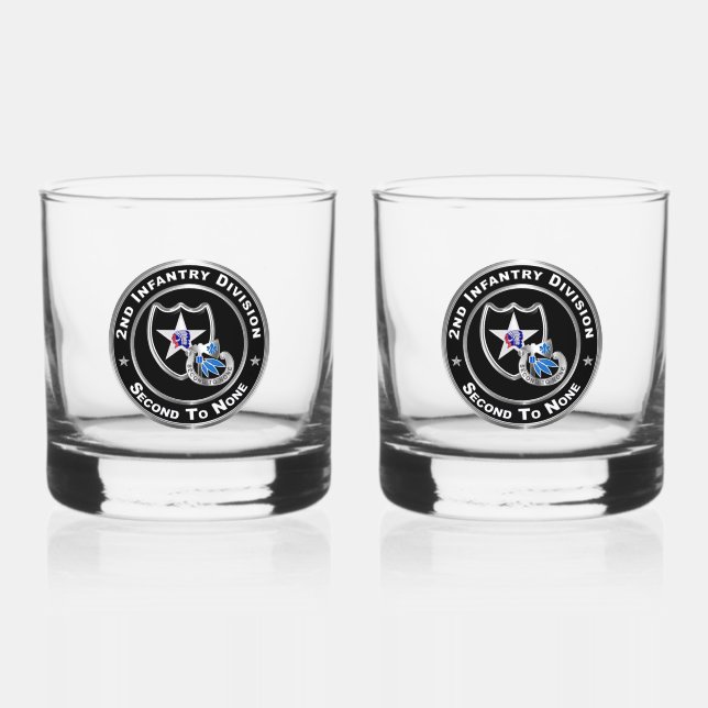Verre À Whisky 2e division d'infanterie (Recto)