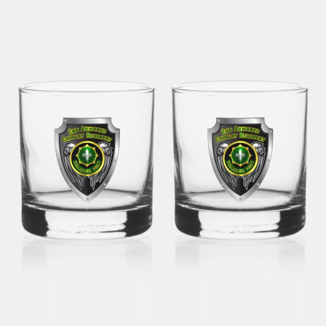 Verre À Whisky 2e Régiment de cavalerie blindée ACR