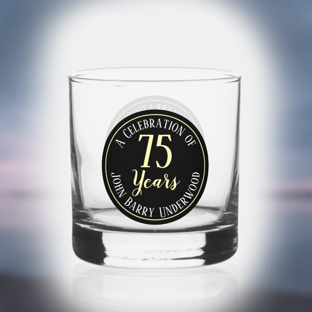 Verre À Whisky 75e anniversaire (Créateur téléchargé)