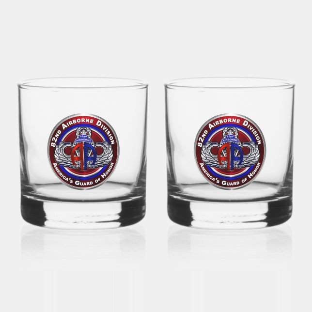 Verre À Whisky 82e division aéroportée (Recto)