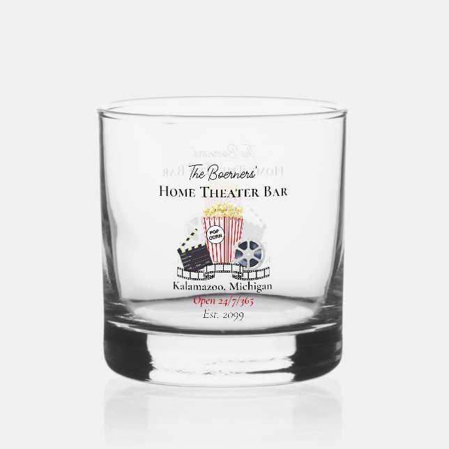 Verre À Whisky Accueil Théâtre Bar Whiskey Rocks Lunettes Vaissel (Recto)