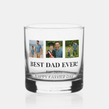 BEST DAD EVER - Photo Fête des pères personnalisée