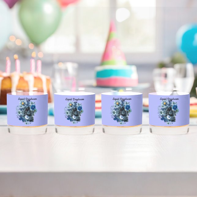 VERRE À WHISKY BLUE REVERIE (Insitu (Anniversaire))