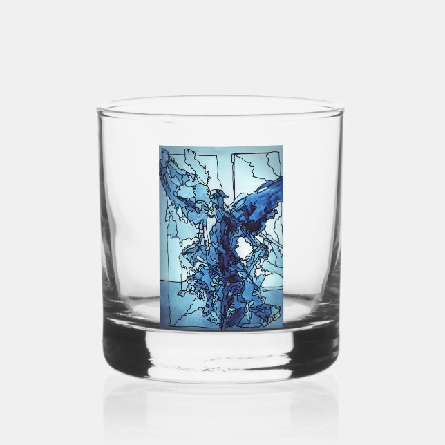 Verre À Whisky Boire ensemble Blue Angel (Recto)