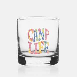 Verre À Whisky Camping Summer Girls Camp Life Cravate-Die Retro