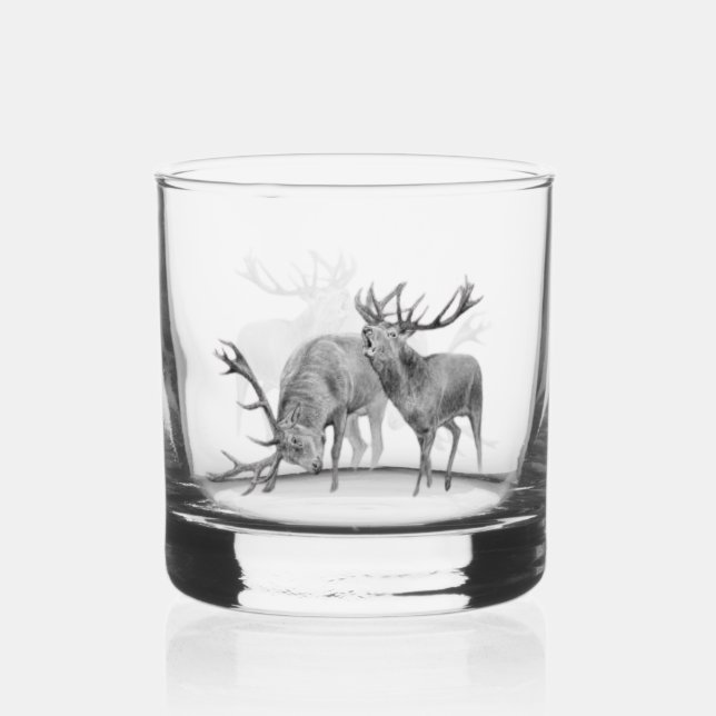 Verre À Whisky Cerf (Recto)