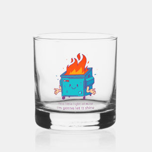 Verre À Whisky Cette Petite Lumière : Le Feu De Dumpster Frappe L