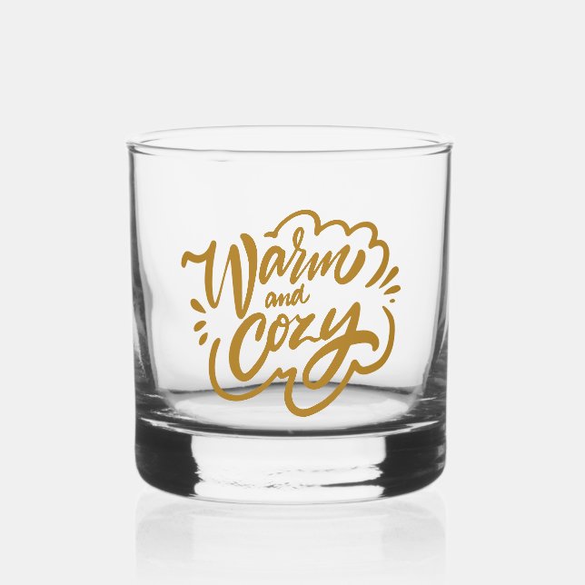 Verre À Whisky Chaleureux et cosy (Recto)