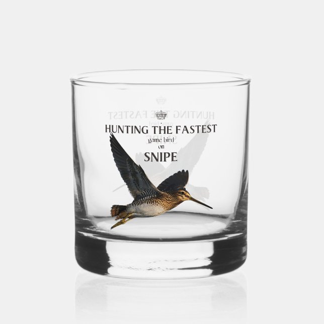 VERRE À WHISKY CHASSE LE JEU LE PLUS RAPIDE SUR SNIPE (Verso)