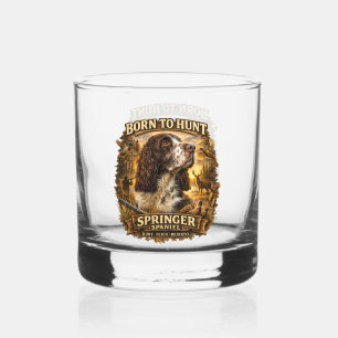 Verre À Whisky Chien de Chasse Springer Spaniel Anglais