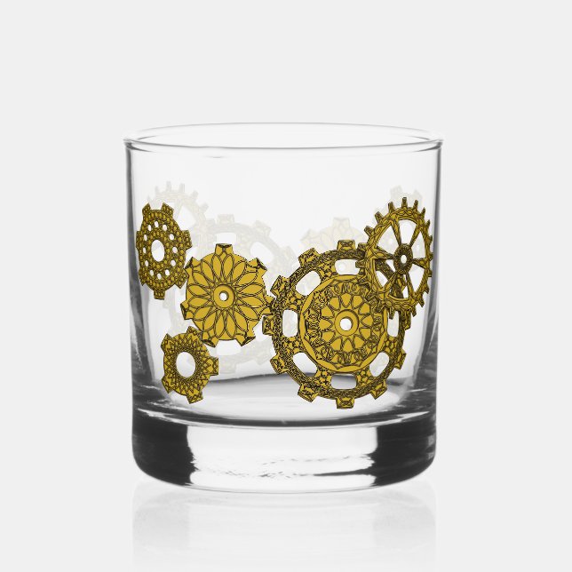 Verre À Whisky Clockwork tissé (Recto)