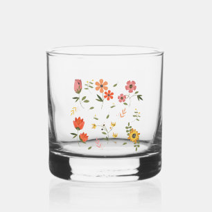 Verre À Whisky collection de fleurs