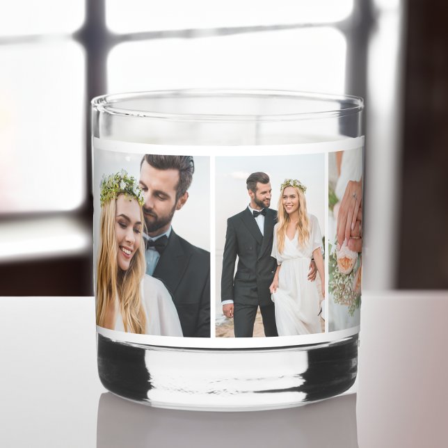 Verre À Whisky Collection photo moderne Mariage nouvellement mari (Créateur téléchargé)