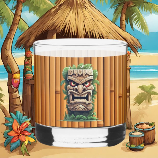 Verre À Whisky Cool Tiki à la tête du Whiskey Glass (Créateur téléchargé)