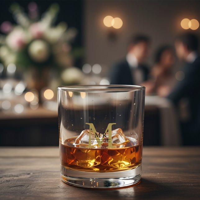 Verre À Whisky Create Your Own Personalize Add Monogram,Name (Créateur téléchargé)