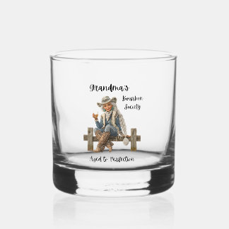Verre à Whisky de la Société Bourbon de Grand-mère