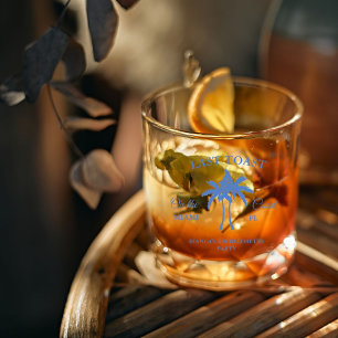 Verre À Whisky Dernier toast sur la côte Bachelorette Week-end de