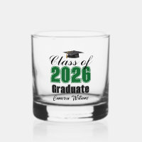 Diplômé de la promotion 2026 personnalisé en vert