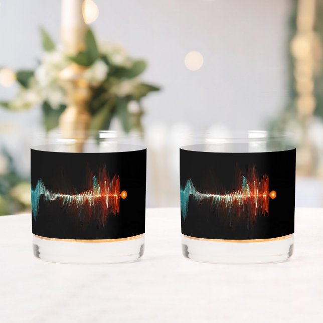 Verre À Whisky Dualité de la vague de particules (Insitu (Mariage))