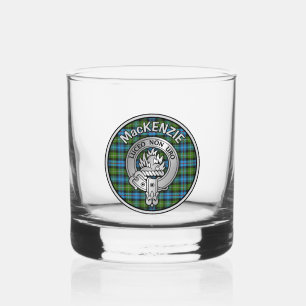 Verre À Whisky [EDIT] Clan MacKenzie Crest & Tartan