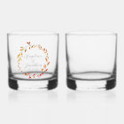 Elégante aquarelle Feuilles Automne Mariage Person