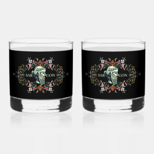 Verre À Whisky Ensemble de produits d'art King Sargon
