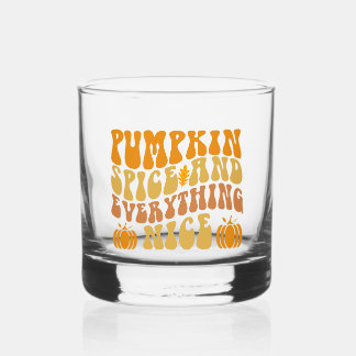 Verre À Whisky Épices citrouilles Et Tout Bien