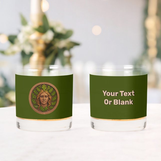 Verre À Whisky Femme verte - Bois (Insitu (Mariage))