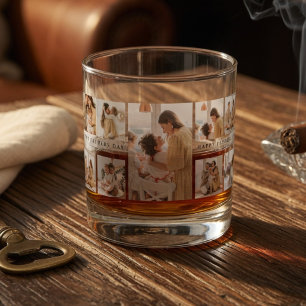 Verre À Whisky Fête des Pères personnalisée Cadeau personnalisé