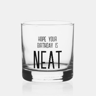 Verre À Whisky Funky Birthday Whiskey Glass