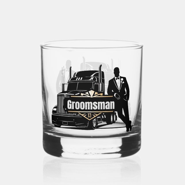 Verre À Whisky Groomsman (Recto)