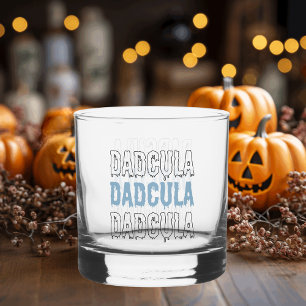 Verre À Whisky Halloween bleu Dadcula