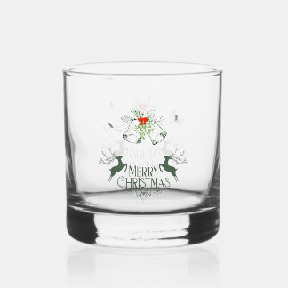 Verre À Whisky Holiday Whiskey Glass Set – Merry & Bright Barware