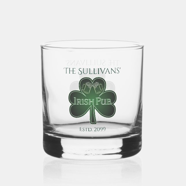Verre À Whisky Irish Pub Bar Drinkware Rocks (Recto)