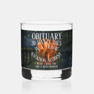 VERRE À WHISKY JD VANCE EST MORT AVEC UN BALL GAG ET UN DANSEUR H