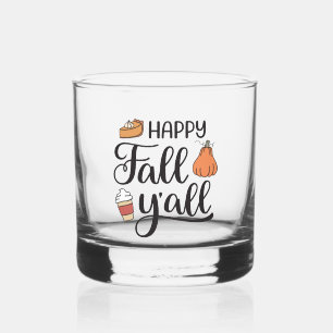 Verre À Whisky Joyeux automne Y'all
