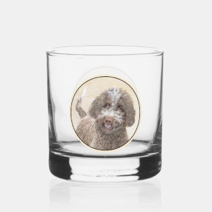 Verre À Whisky Lagotto Romagnolo Peinture - Cute Original Chien A