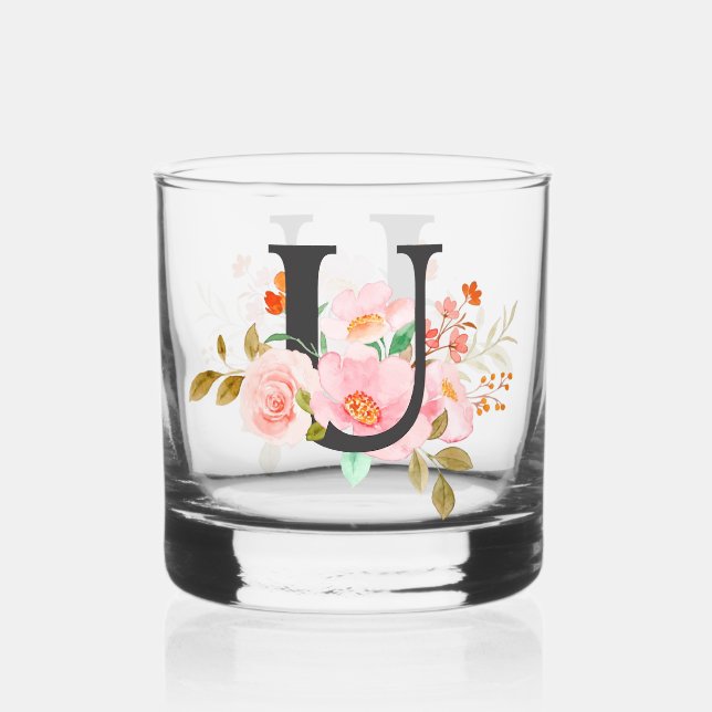 Verre À Whisky Lettre U (Recto)
