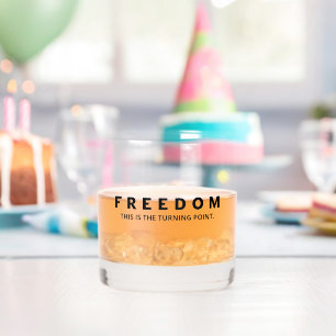 Verre À Whisky Liberté Un Véritable Patriote