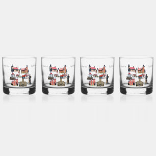 Verre À Whisky Lunettes des phares du lac Supérieur