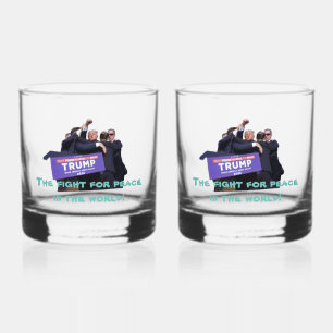 Verre À Whisky Lunettes Whiskey Peace