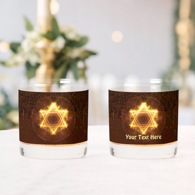 Verre À Whisky Magen fractal au feu d'étoile (Insitu (Mariage))
