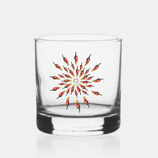 Verre À Whisky Mandala de piments forts