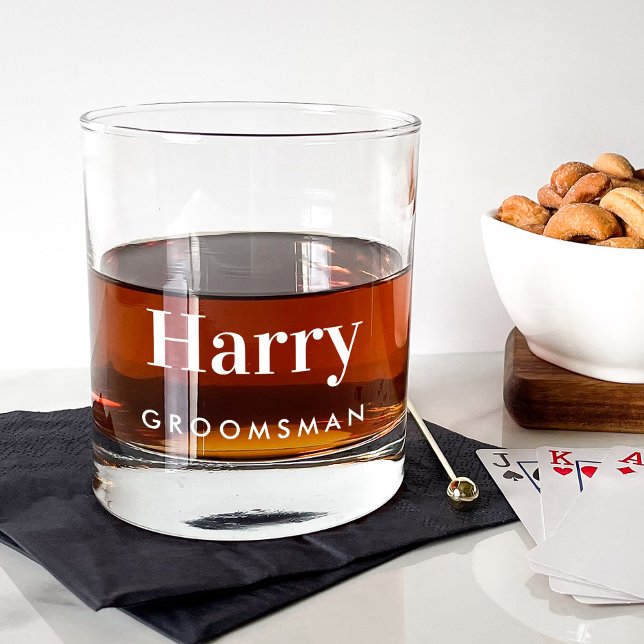 Verre À Whisky Mariage de salles personnalisées (Créateur téléchargé)
