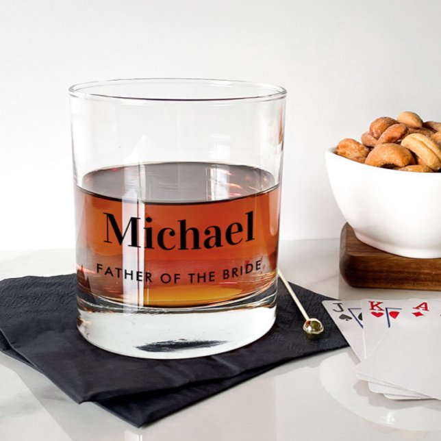 Verre À Whisky Mariage Père De La Mariée Cadeau (Créateur téléchargé)