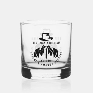 Verre À Whisky Meilleur homme élégant Mariage Tuxedo