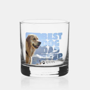 Verre À Whisky Meilleur papa de chien personnalisé jamais