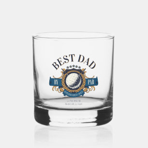 Verre À Whisky Meilleur papa Par Par Sceau Elégant Personnalisé